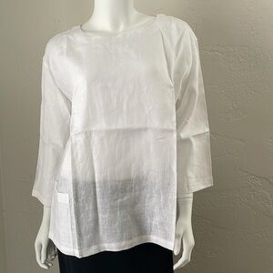 The Company Store Linen Blouse